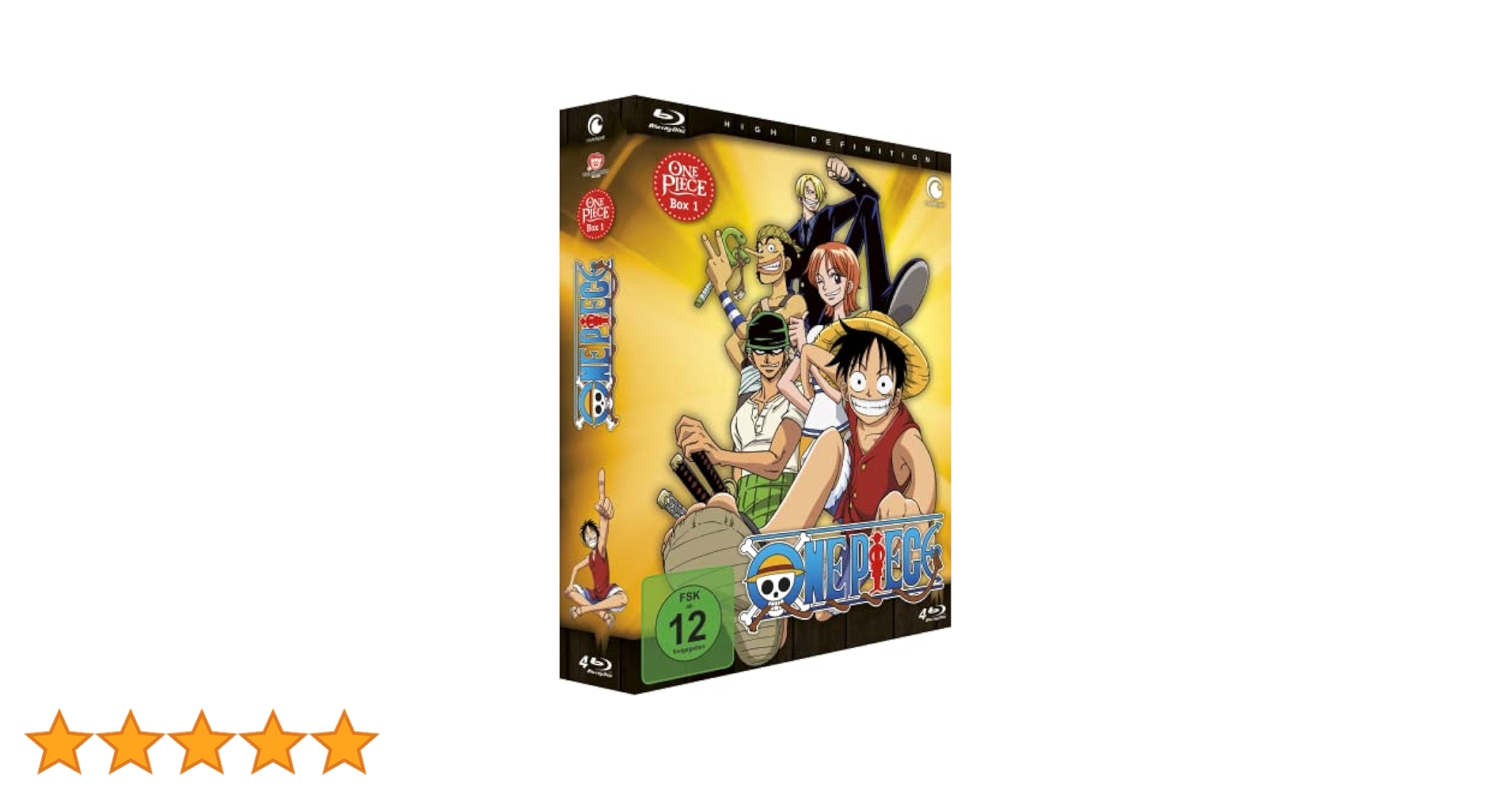 One Piece - TV-Serie - Box 1 (Episoden 1-30) [4 Blu-rays